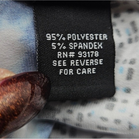 Premise Dresses Women's Long Sleeve Tie Dye Print Shift Dress Size L - Picture 6 of 7